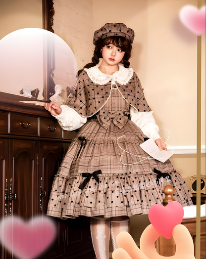 Dawn and Morning - Forest Diary - Plus Size Lolita Dress Suit Elegant CLA Lolita JSK