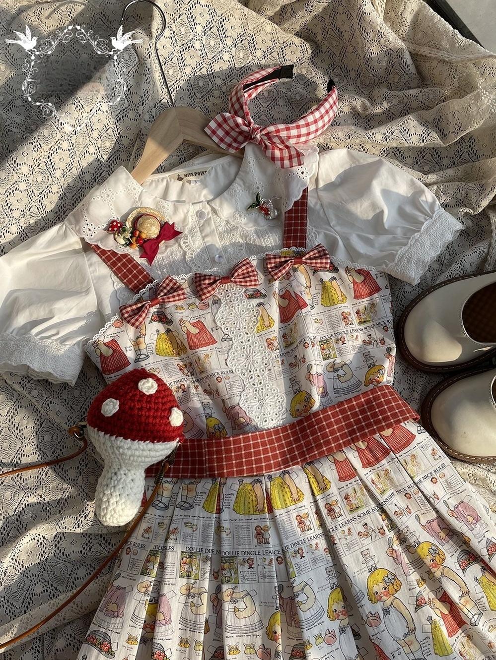 Miss Cube - Dress Up Dolls - Summer Kawaii Lolita JSK Dress Customized Size