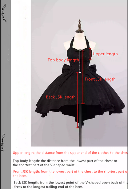 Strawberry Duck - Gothic Lolita Dress White Lolita JSK