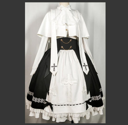 CastleToo - Holy Academy - Gothic Lolita Prince Skirt Set