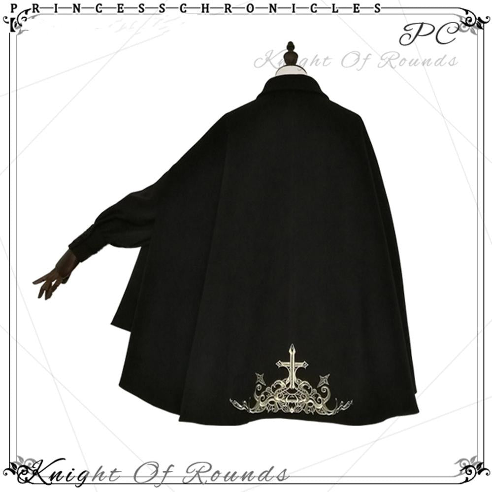Princess Chronicles - Medieval Ouji Lolita Embroidered Cape