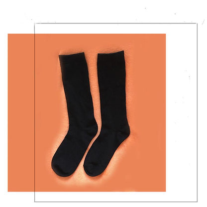 CastleToo - Ouji Lolita JK Uniform Black And White Socks