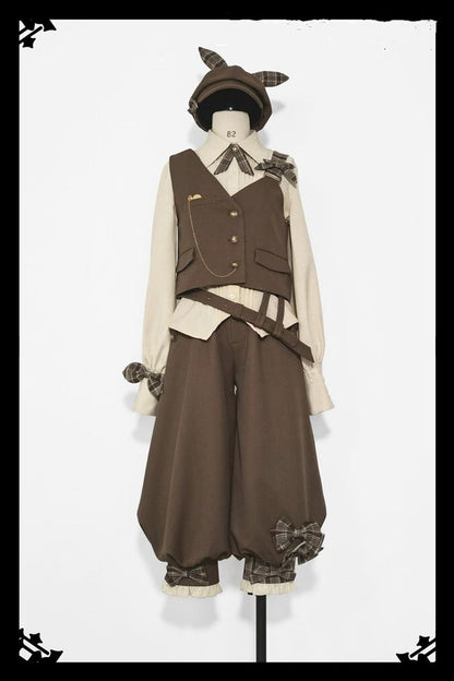 Princess Chronicles - Secret Morning Post - Coffee Retro Ouji Fshion Vest Set