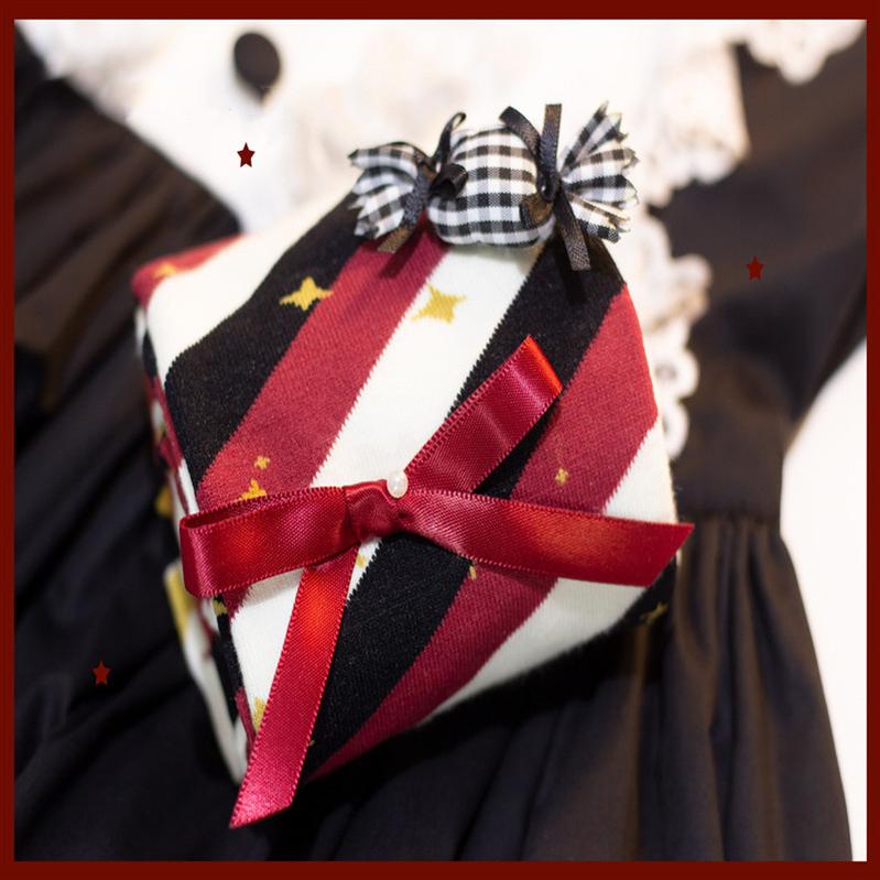 Yukine's Box - Macaron Lolita Cute Stripe Socks