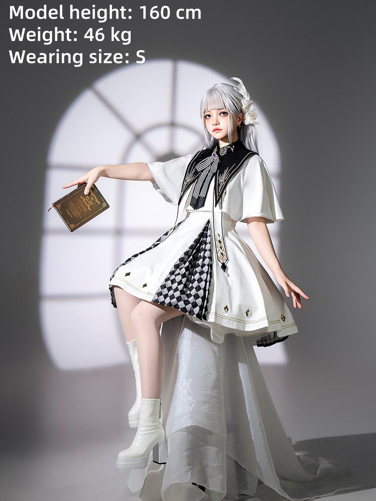 Your Princess - Eye of Truth - Elegant Gothic Lolita Dress Suit With Embroidery