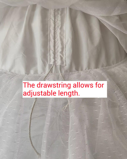 Teddy Bear - 27.6 (70 CM) Adjustable Wedding Lolita Petticoat"