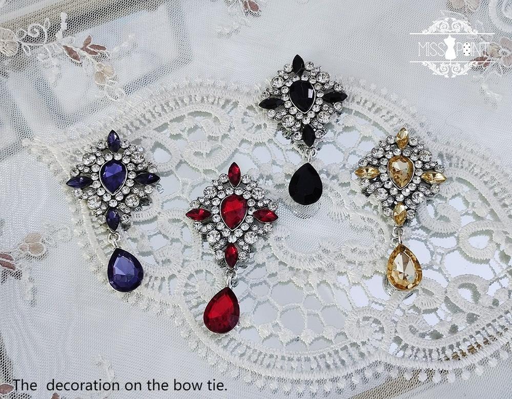 Miss Point - Perintz Manor - Gothic Lolita OP Long Sleeve Retro Lolita Dress