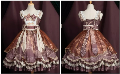 OCELOT - Yue Long Shi Yun - Daily Han Lolita Cake JSK