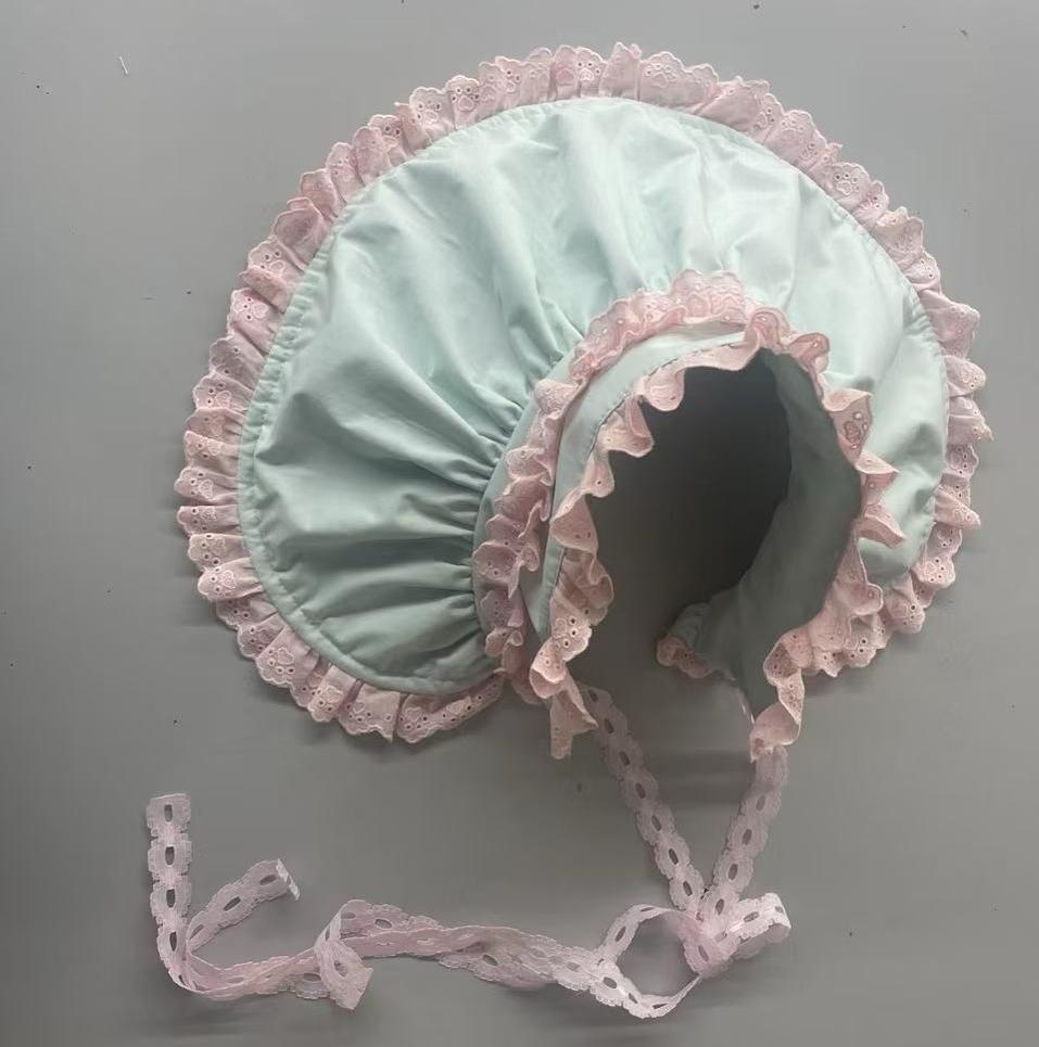 TaTaTa Lolita - Melon Parfait - Old School Lolita OP Suit Pink-Green Sweet Dress