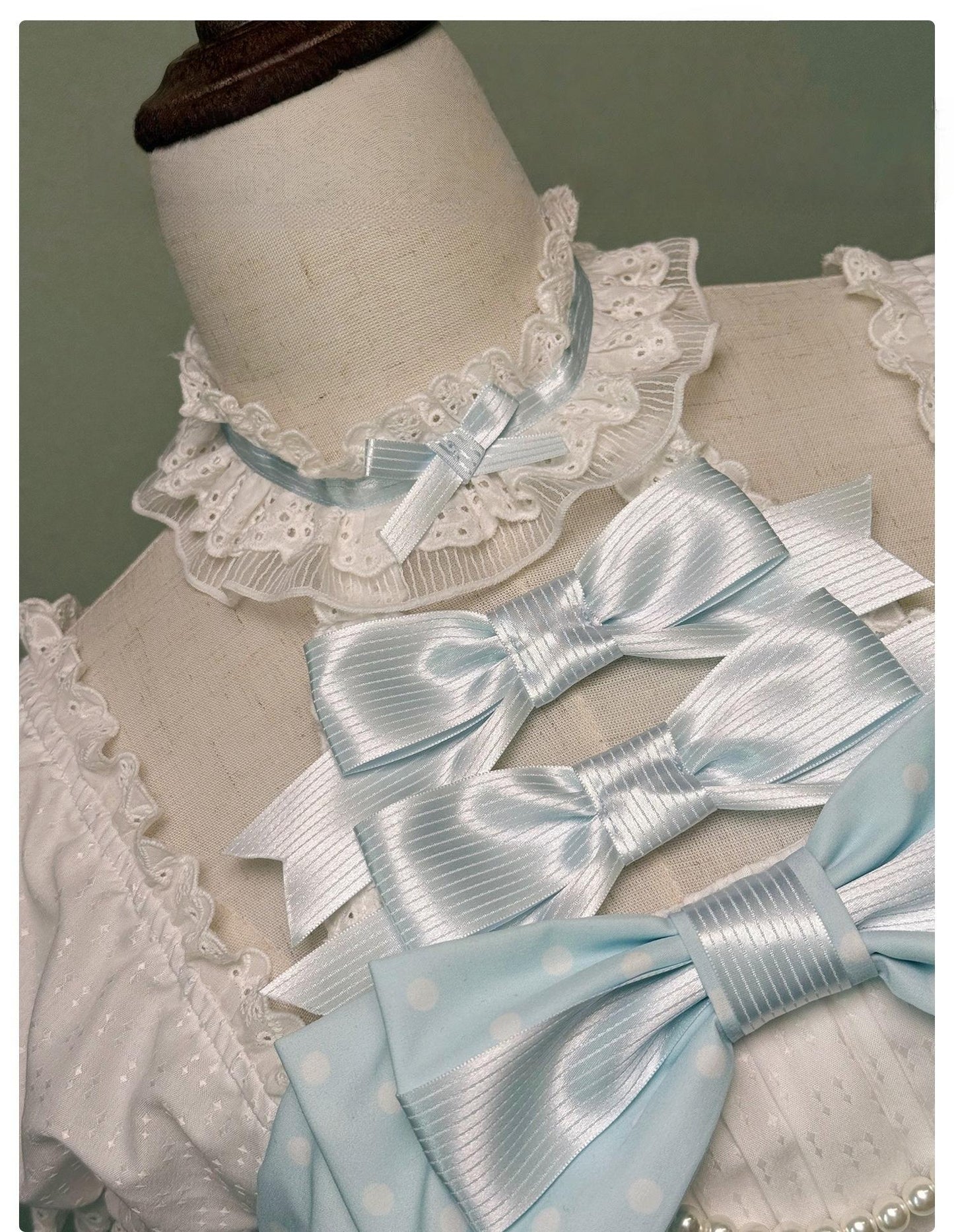 Alice Girl - Old School Polka Dots - Halter Neck Sweet Lolita OP Dress