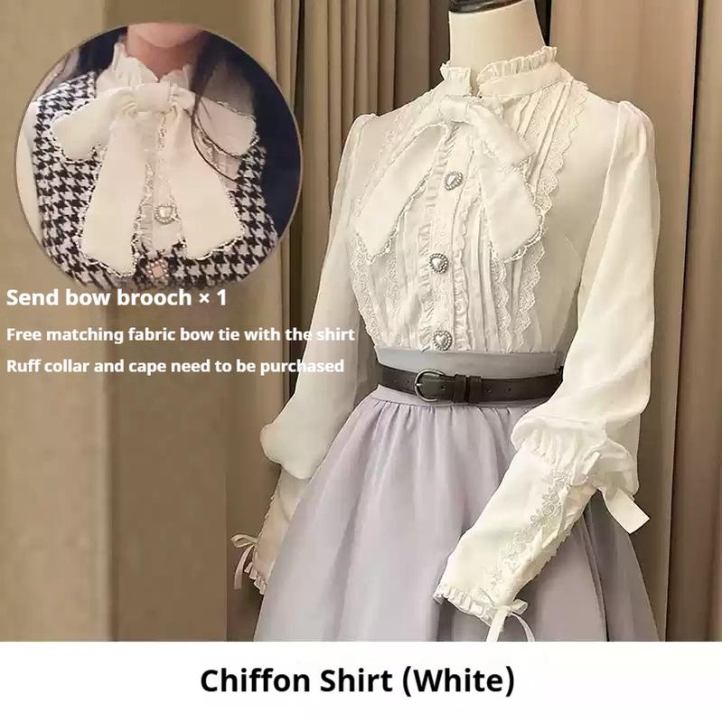 Sweet Wood - Winter Classic Lolita Coat Suit Woolen Plus Size Outerwear