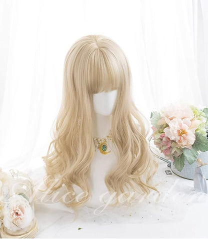Alicegarden - Kawaii Casual Lolita Blonde Curly Wig