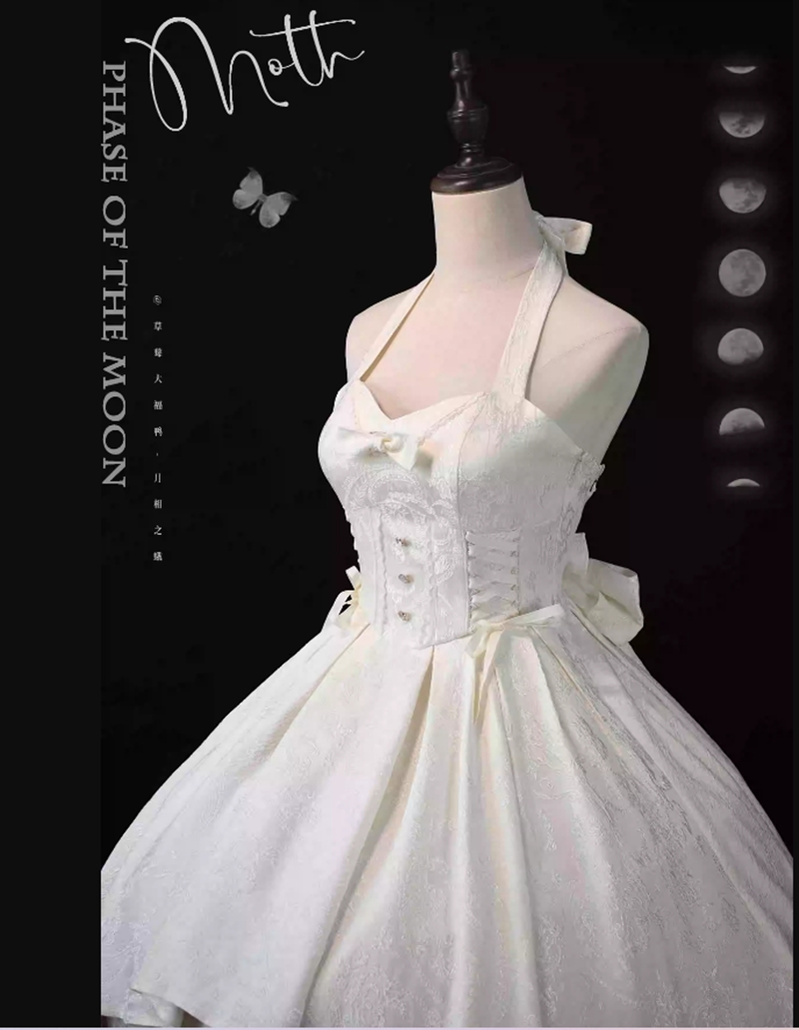 Strawberry Duck - Gothic Lolita Dress White Lolita JSK