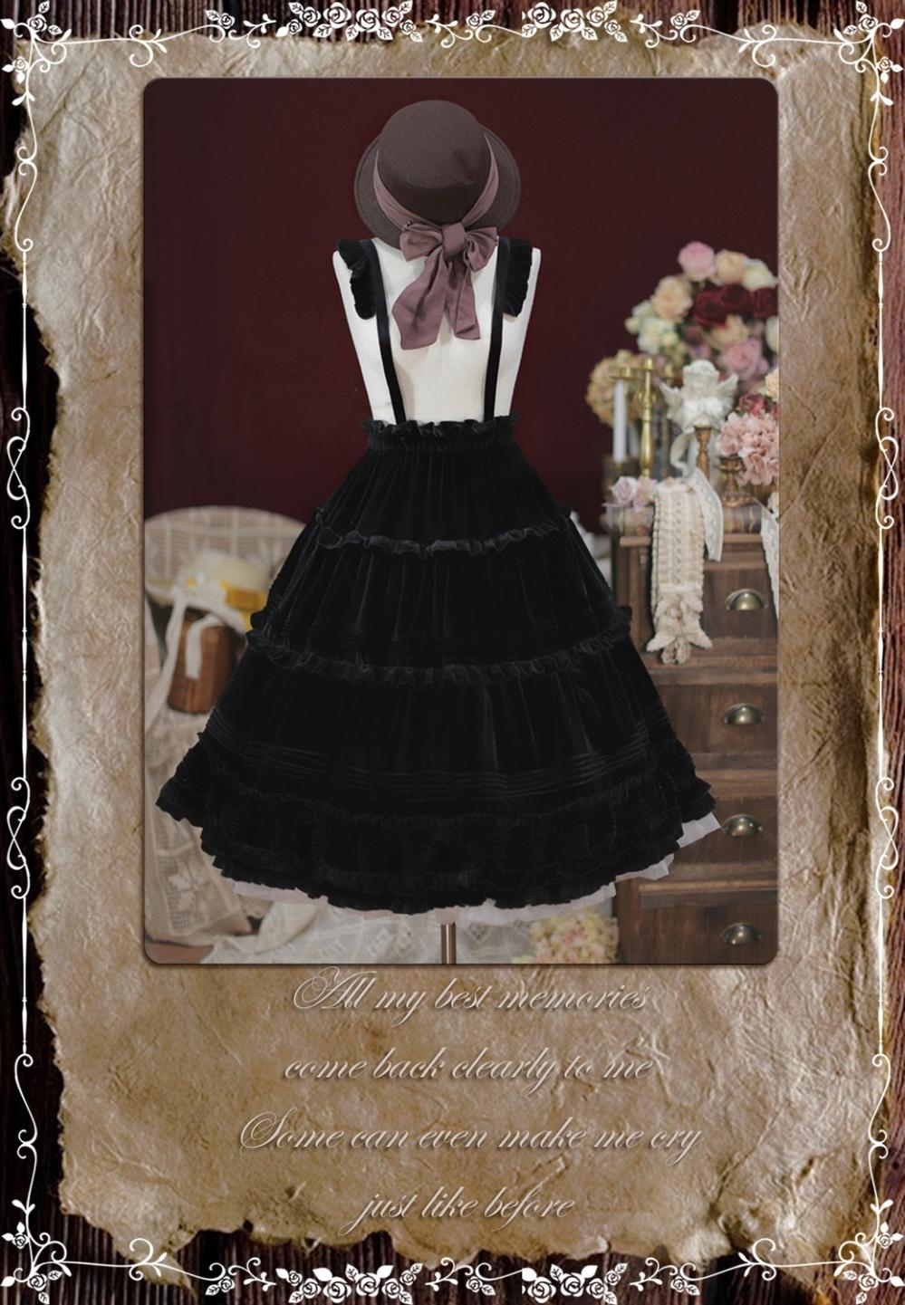 Tiny Garden - Old Love Songs - Lolita Elegant Vintage SK and Waistcoat