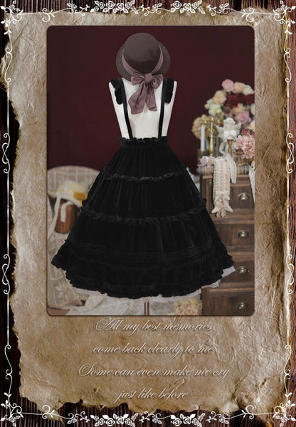 Tiny Garden - Old Love Songs - Lolita Elegant Vintage SK and Waistcoat