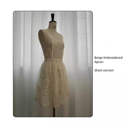 SUSIN - Night Traveler - Classic and Elegant Gothic Dress with Colorful Window Prints