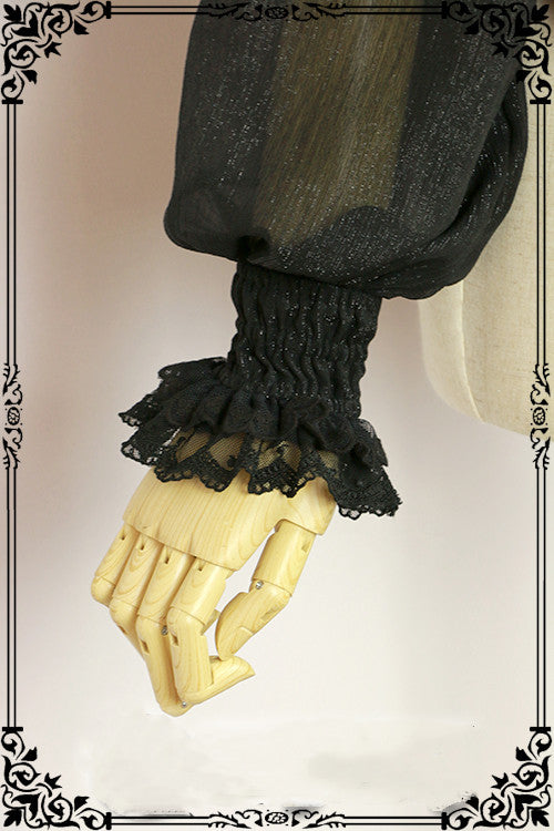 Fanzy Fantasy - Halloween Lolita Shirt Gothic Bat Collar