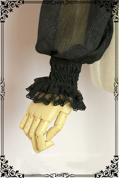 Fanzy Fantasy - Halloween Lolita Shirt Gothic Bat Collar