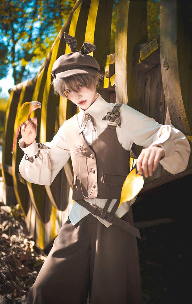 Princess Chronicles - Secret Morning Post - Coffee Retro Ouji Fshion Vest Set