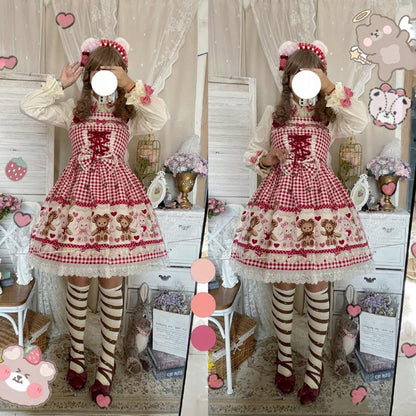 Yukine's Box - Macaron Lolita Cute Stripe Socks