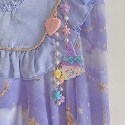 Halloween Alice - Halloween Ice Cream Sweet Short Necklace