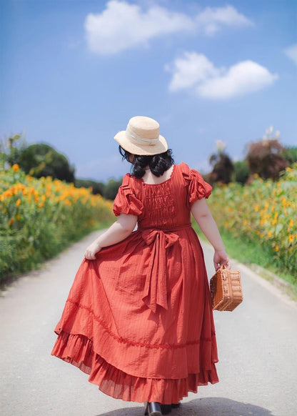 Forest Wardrobe - Forest Gallery - Country Lolita OP Dress Elegant Tencel Dress
