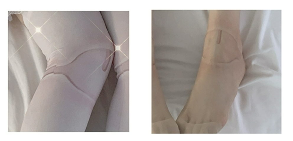 Roji Roji - Sweet Lolita Pantyhose, Joint Print Light Stockings