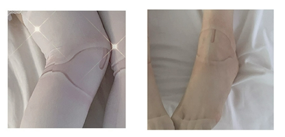 Roji Roji - Sweet Lolita Pantyhose, Joint Print Light Stockings