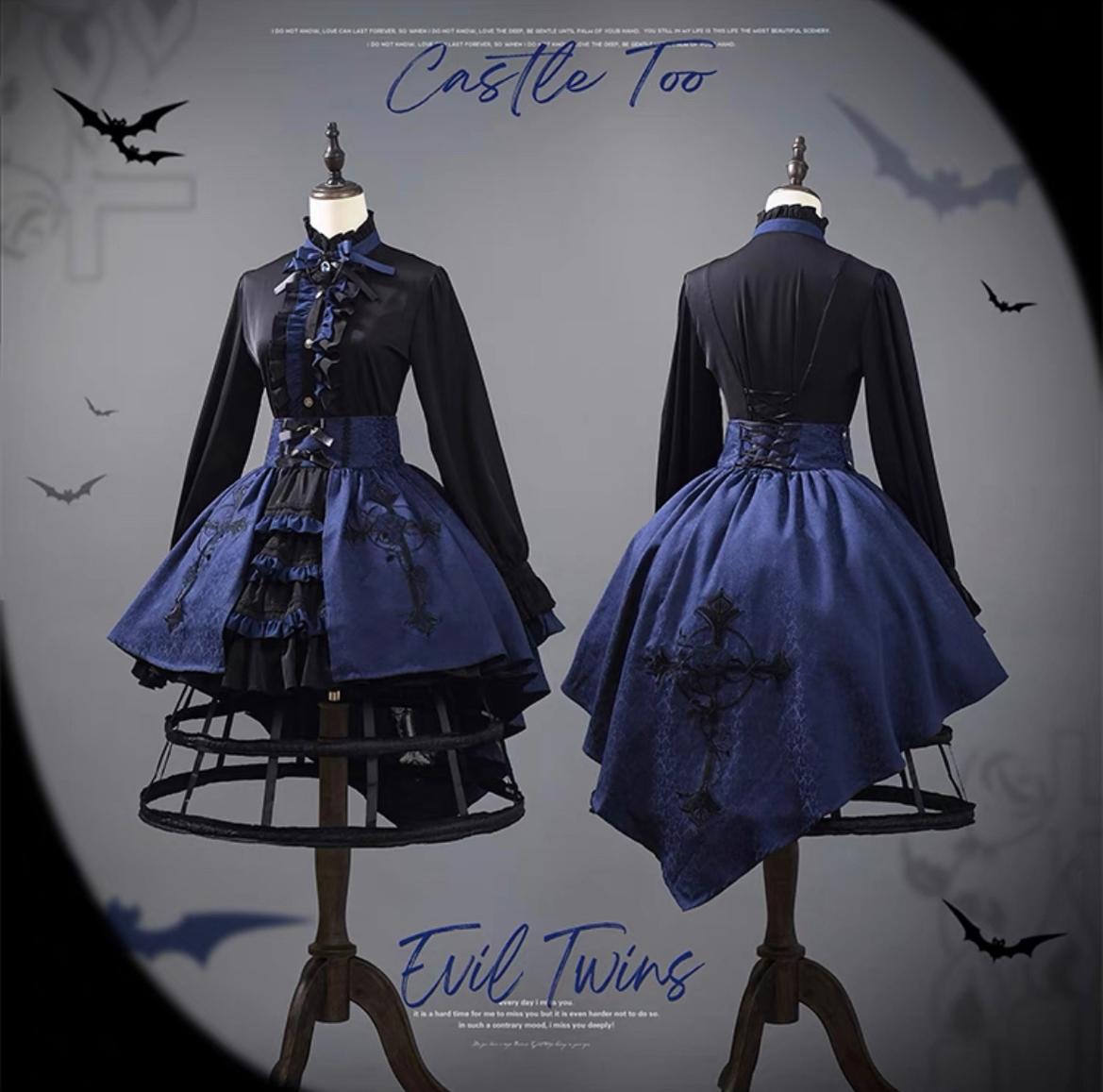 CastleToo - Evil Twins - Ouji Lolita Vest Set