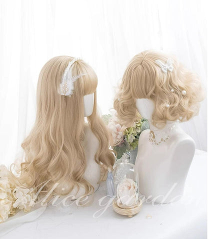 Alicegarden - Kawaii Casual Lolita Blonde Curly Wig