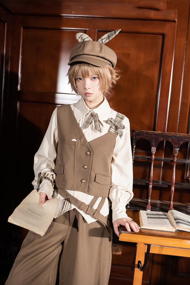 Princess Chronicles - Secret Morning Post - Coffee Retro Ouji Fshion Vest Set
