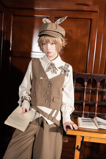 Princess Chronicles - Secret Morning Post - Coffee Retro Ouji Fshion Vest Set