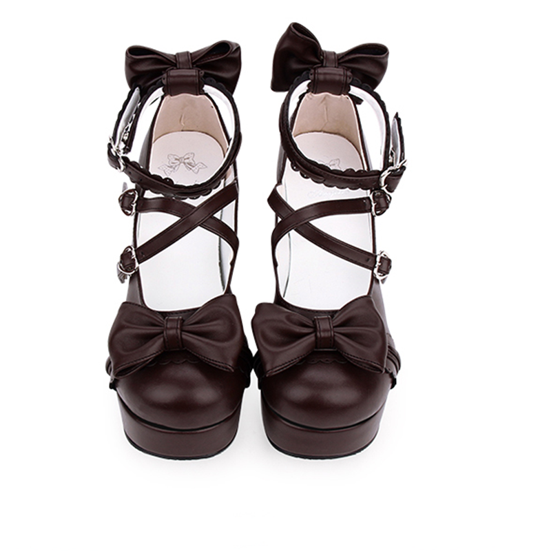 Angelic imprint - Sweet Lolita Heels Shoes Princess Tea Party Low Cut Shoes