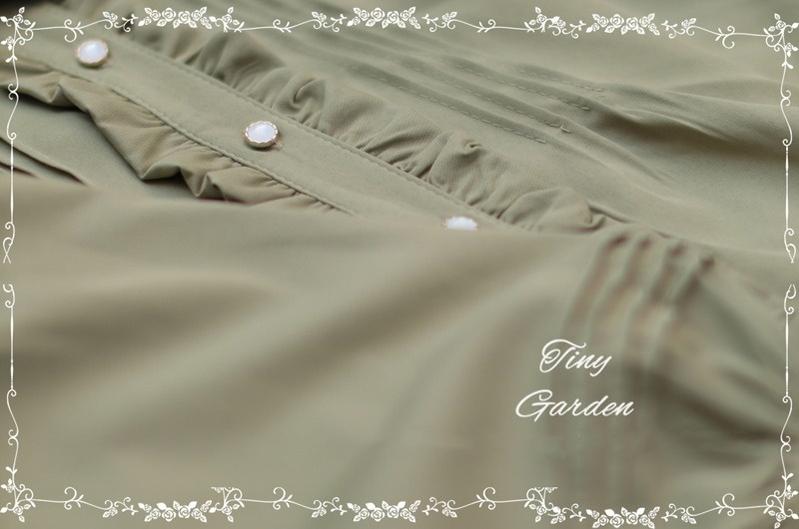 Tiny garden - Cute Lolita Blouse Long Sleeve Lolita Shirt