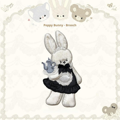 Mademoiselle Pearl - Pearl Doll Cabinet - Kawaii Lolita Plush Doll Bag with Outfit