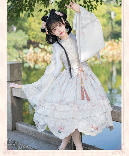 Bramble Rose - Exquisite Luo Shen - Qi Lolita OP Dress Chinese Style Lolita JSK