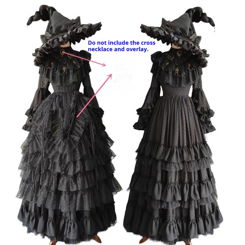 Teddy Bear - Halloween Gothic Wedding Lolita OP Dress