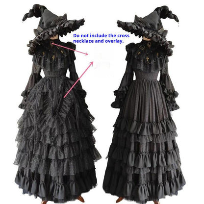 Teddy Bear - Halloween Gothic Wedding Lolita OP Dress