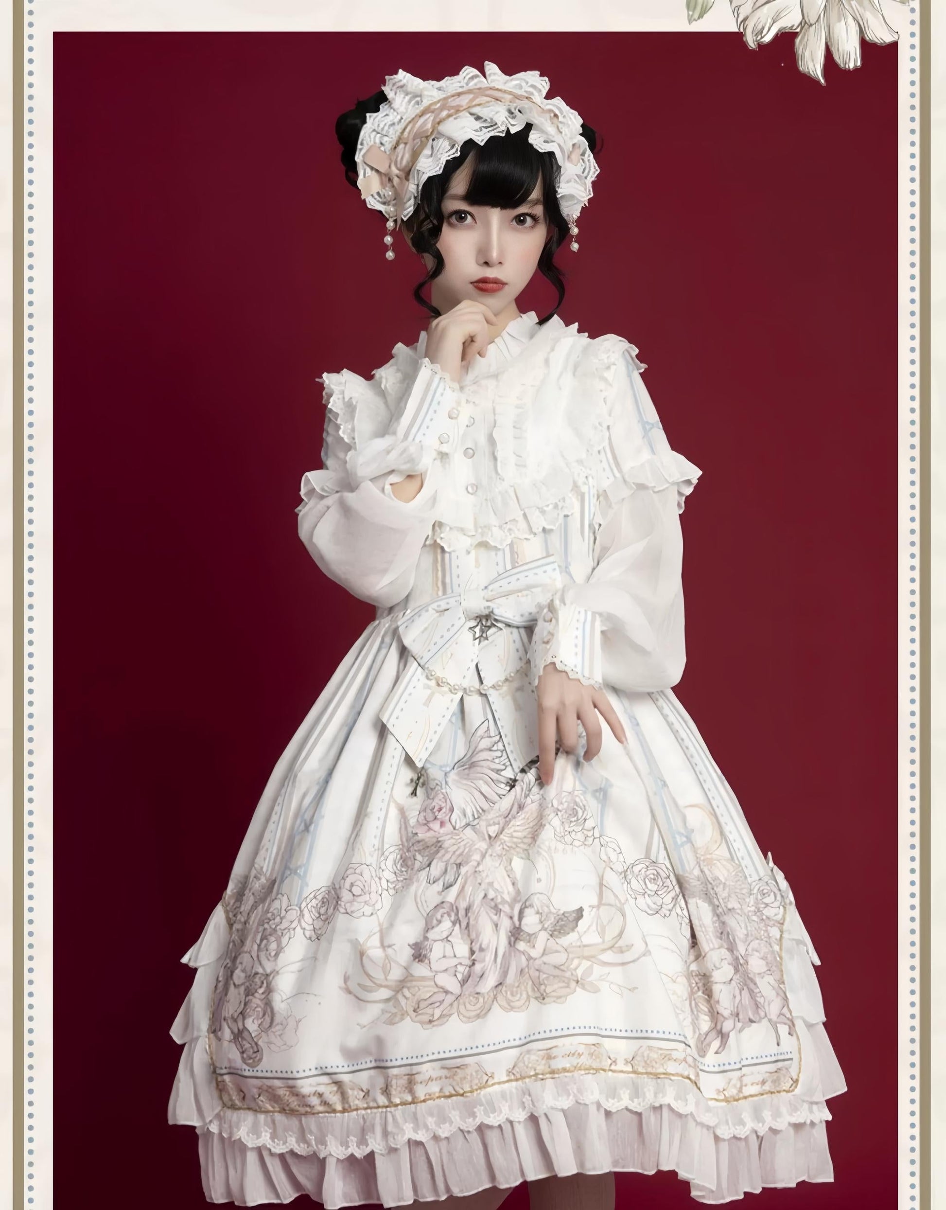 OCELOT - Chiffon Classic Lolita OP Dress