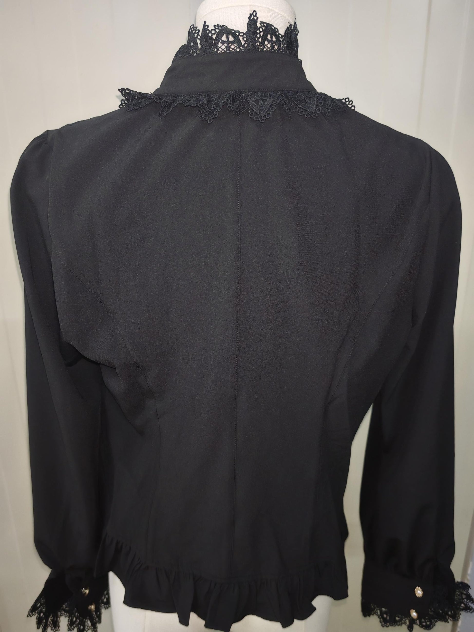 Yilia Lolita - Stand Collar Classic Lolita Blouse