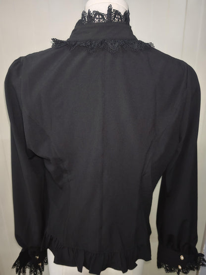 Yilia Lolita - Stand Collar Classic Lolita Blouse