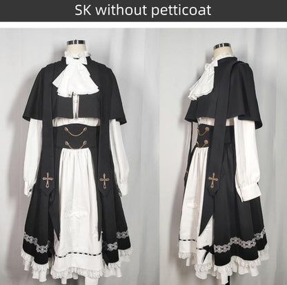 CastleToo - Holy Academy - Gothic Lolita Prince Skirt Set