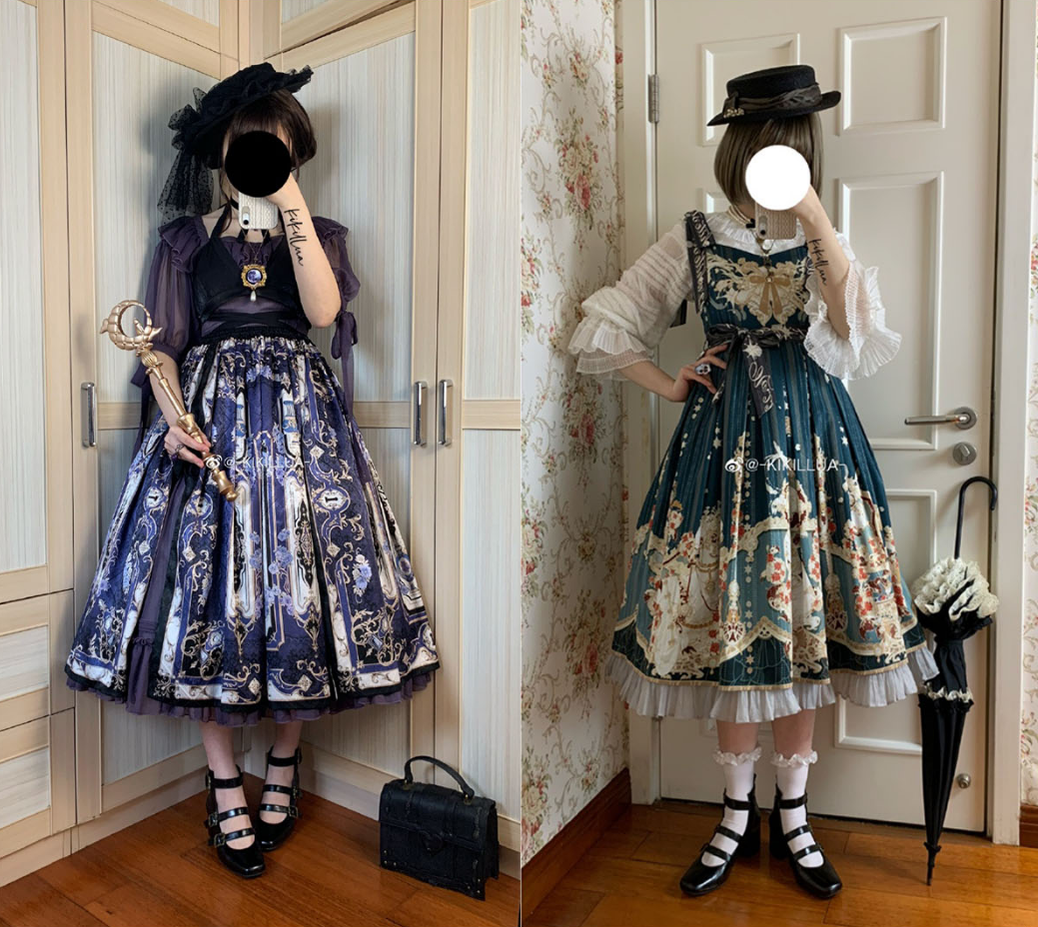 MODO - Vintage Elegant Lolita Three-buckle Mary Janes Shining Shoes