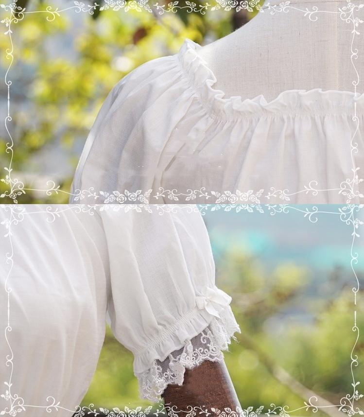 Tiny Garden - Elegant Lolita Summer Blouse