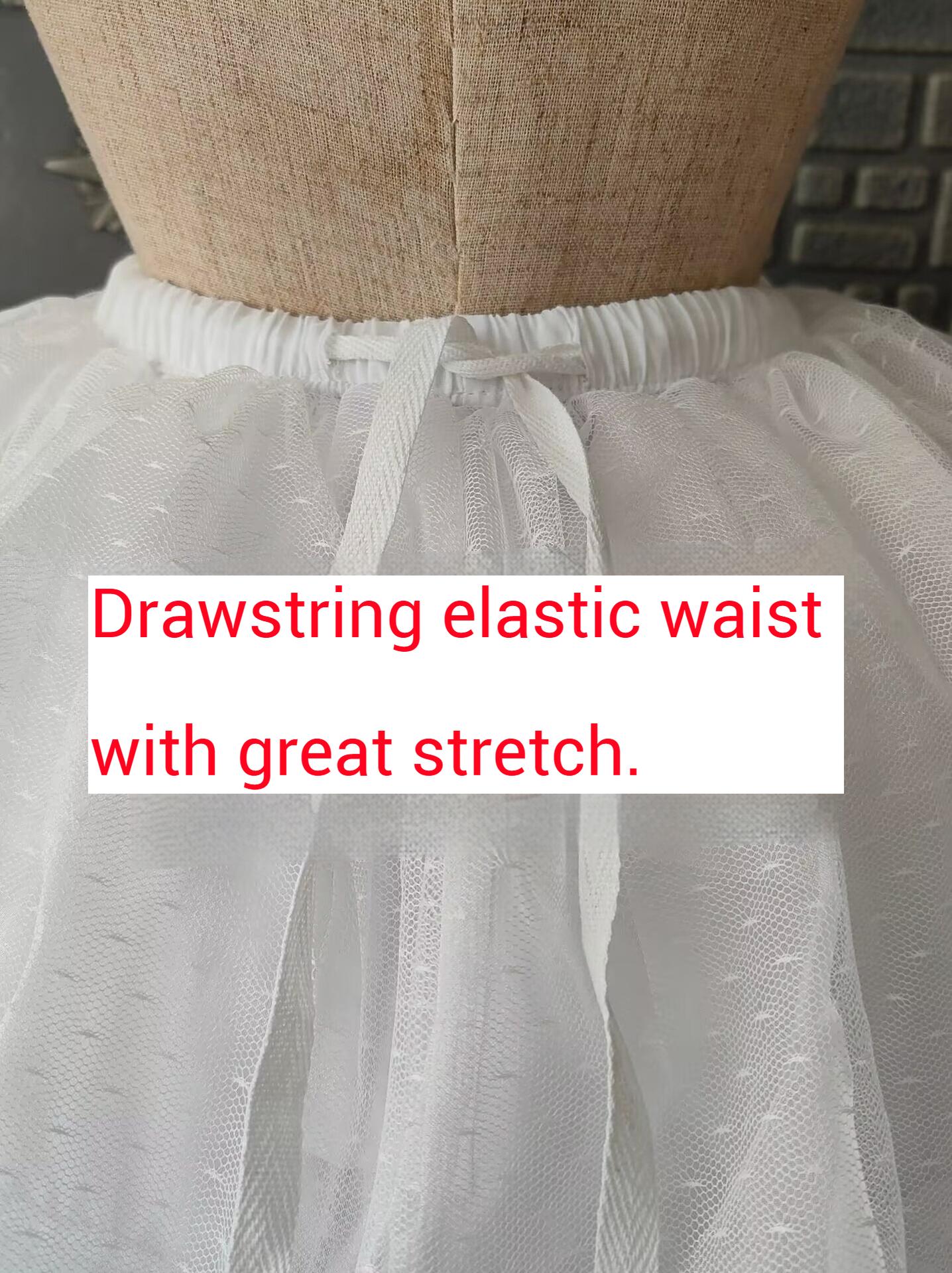 Teddy Bear - 27.6 (70 CM) Adjustable Wedding Lolita Petticoat"