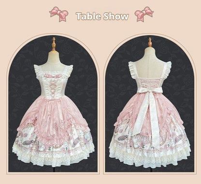 Sweet Date - Wedding Lolita Dress Bridal Elegant Retro JSK Daily Lolita Shirt