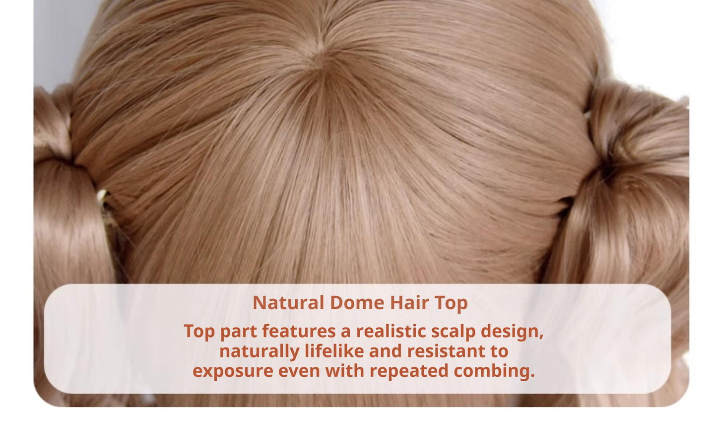 Sinwavy - Vintage Lolita Wig Double Ponytail Roman Roll Hair