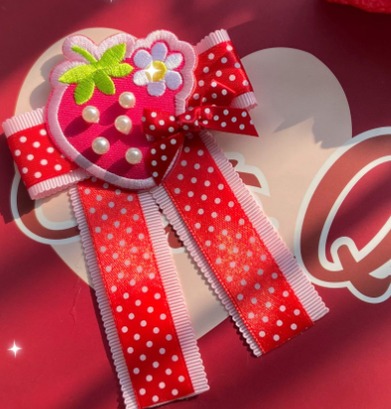 Bear Doll - 1000SE - Lolita Sweet Corsage Hair Clip Pin Accessories