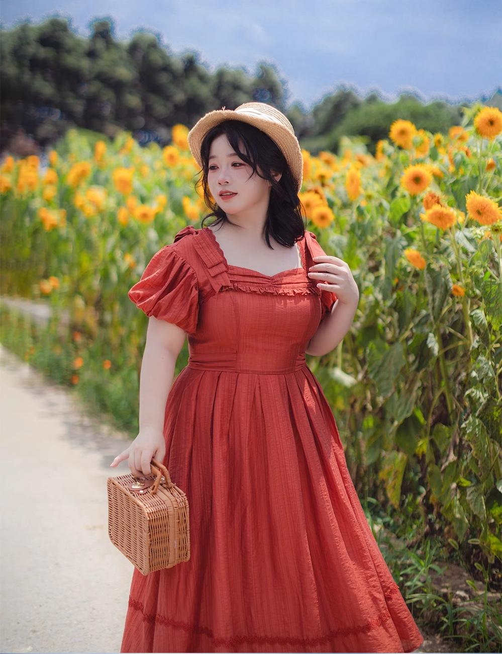 Forest Wardrobe - Forest Gallery - Country Lolita OP Dress Elegant Tencel Dress