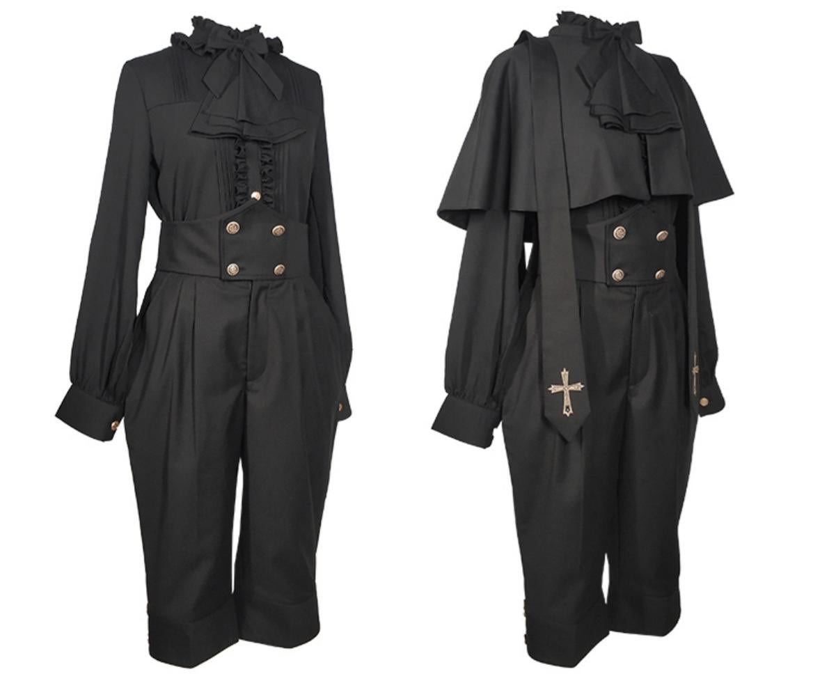 CastleToo - Holy Academy - Gothic Lolita Prince Skirt Set